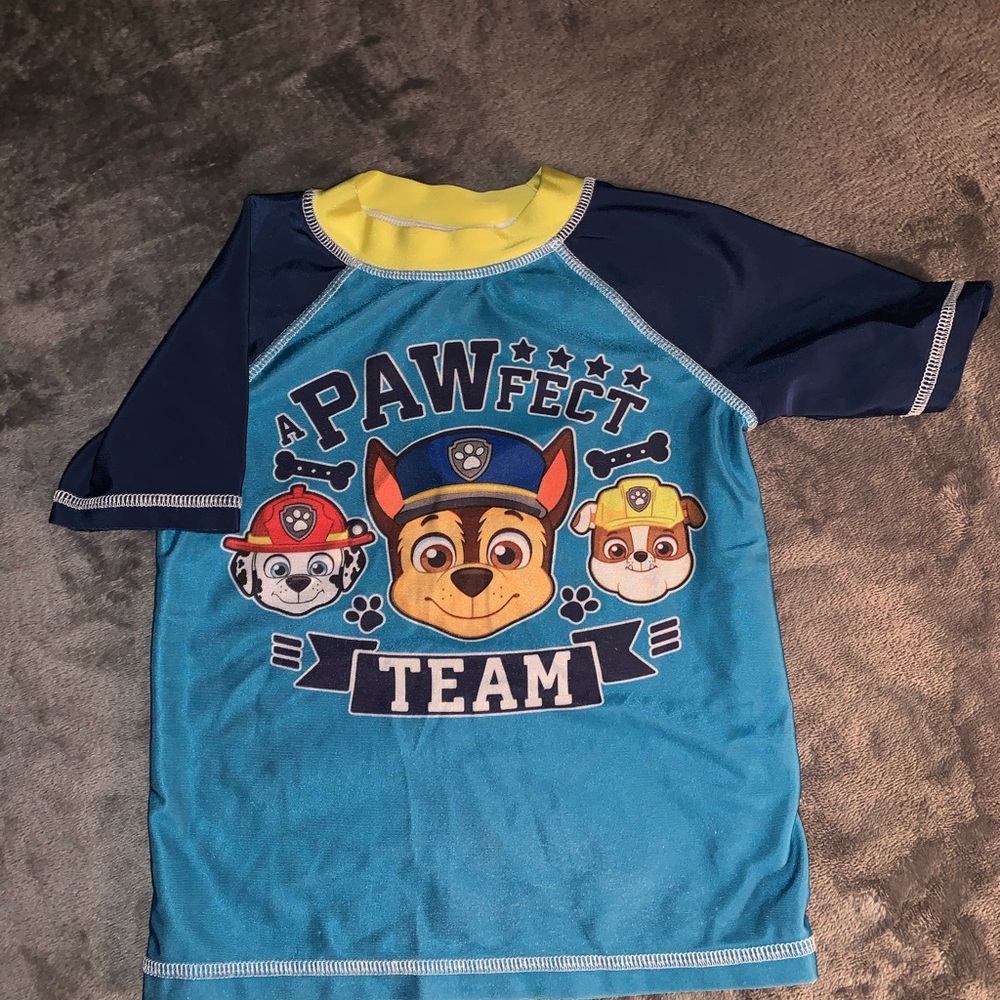 Paw Patrol swim shirt